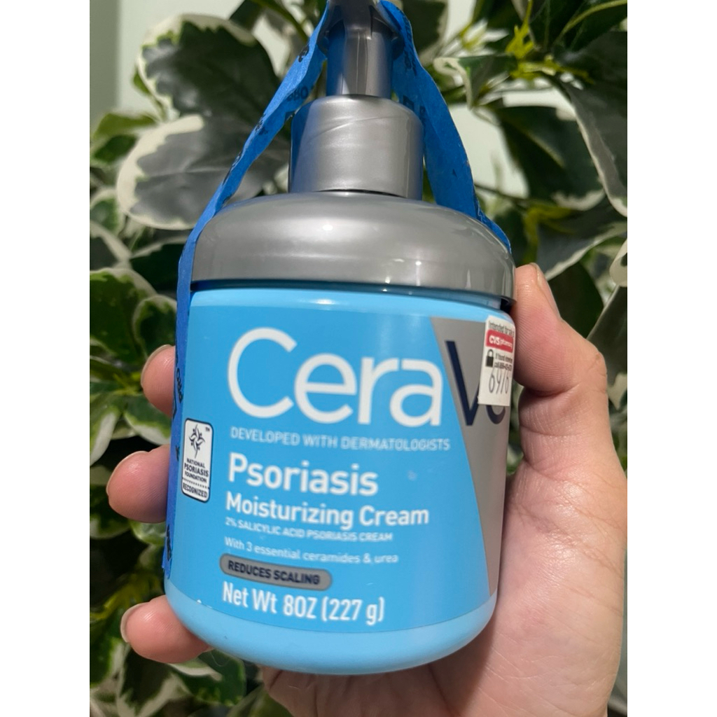 HÀNG XỊN - Kem dưỡng da vảy nến, ngứa, CeraVe Psoriasis Moisturizing Cream 227g