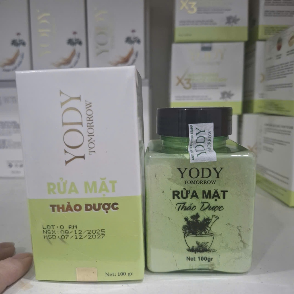 Bột rửa mặt thảo dược phương anh