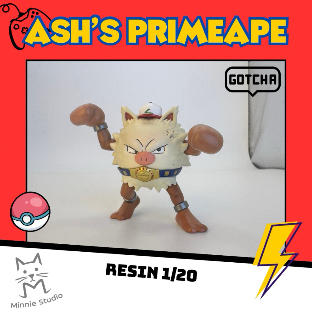 Mô hình pokemon resin Ash’s Primeape