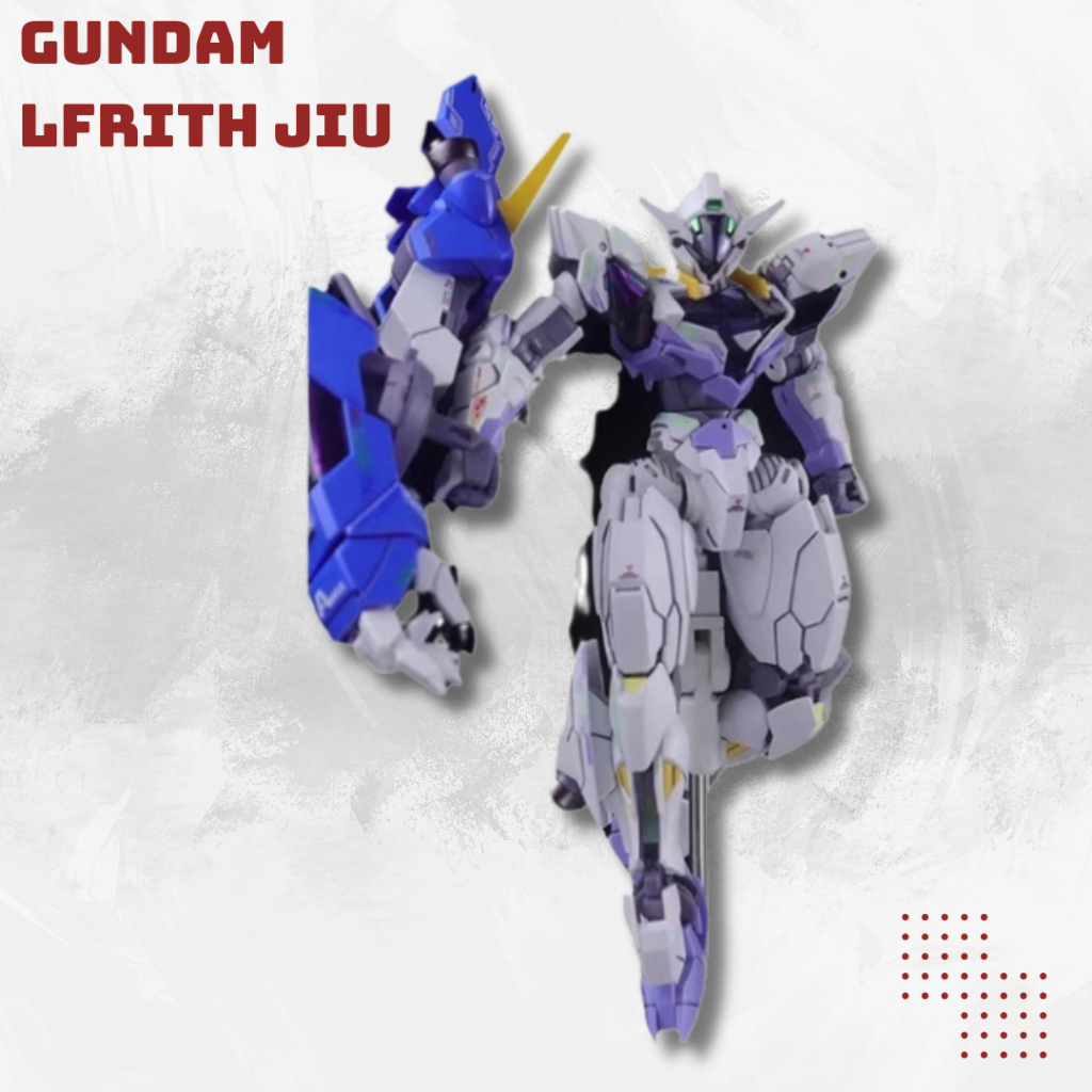 Mô Hình Lắp Ráp Gundam Lfrith Jiu HG 1/144 Cao 15cm Có Hộp Giá Đỡ