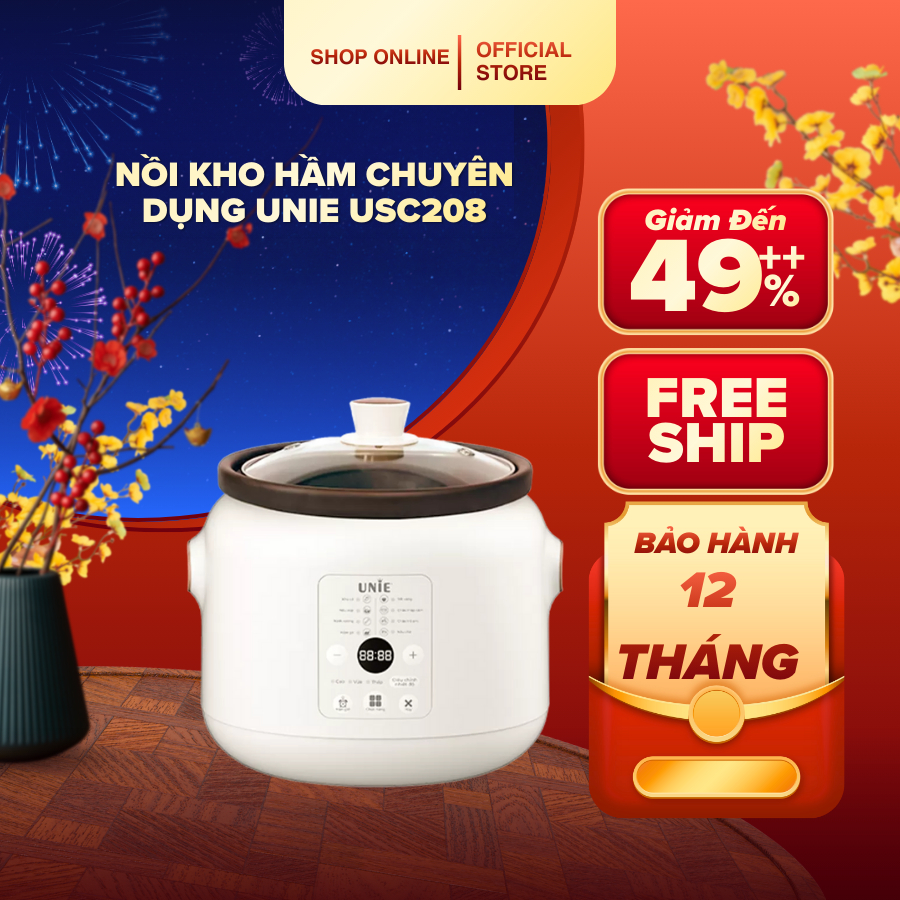 Nồi kho hầm chuyên dụng UNIE USC208 - Điện Máy Vàng 247
