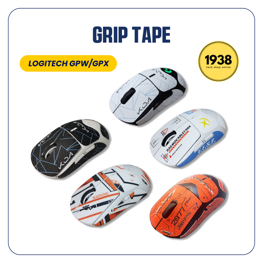 Miếng Dán Trang Trí Chống Trượt Chuột Logitech GPro Wireless & GPro X Superlight