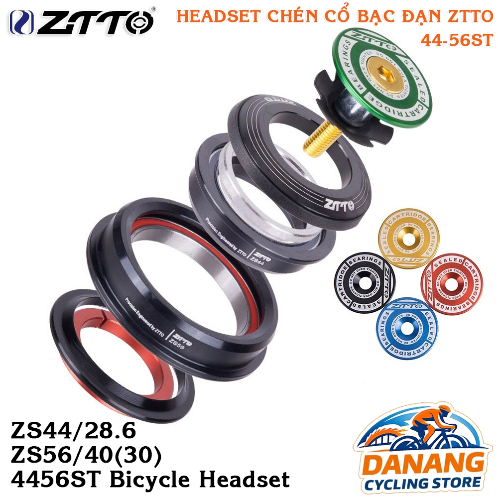 Chén Cổ Thả Bạc Đạn Xe Đạp Headset  ZTTO - Size 4456ST 44/56mm
