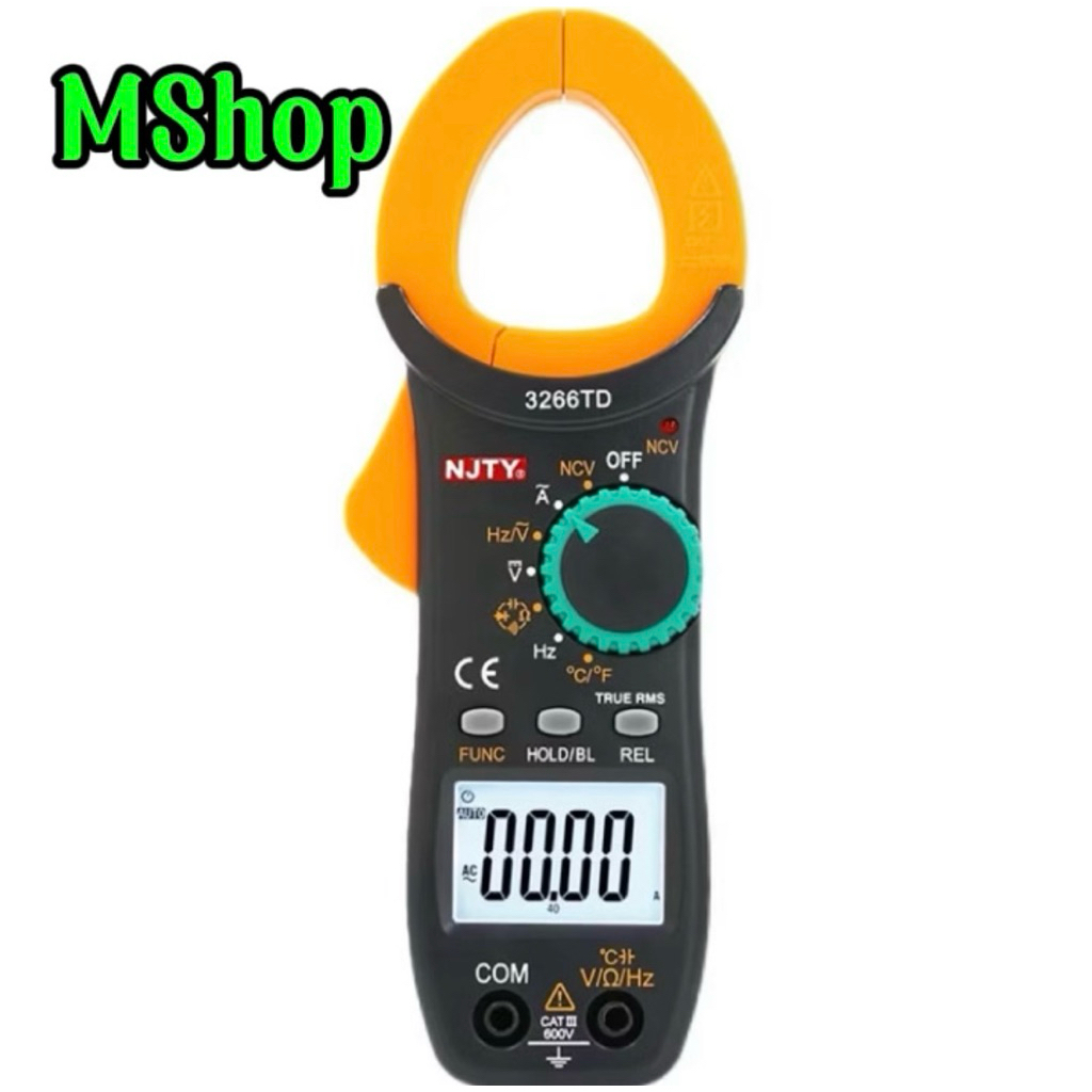 [ C.Thơ ] Ampe kìm NJTY 3266TD Đồng hồ kẹp dòng vạn năng