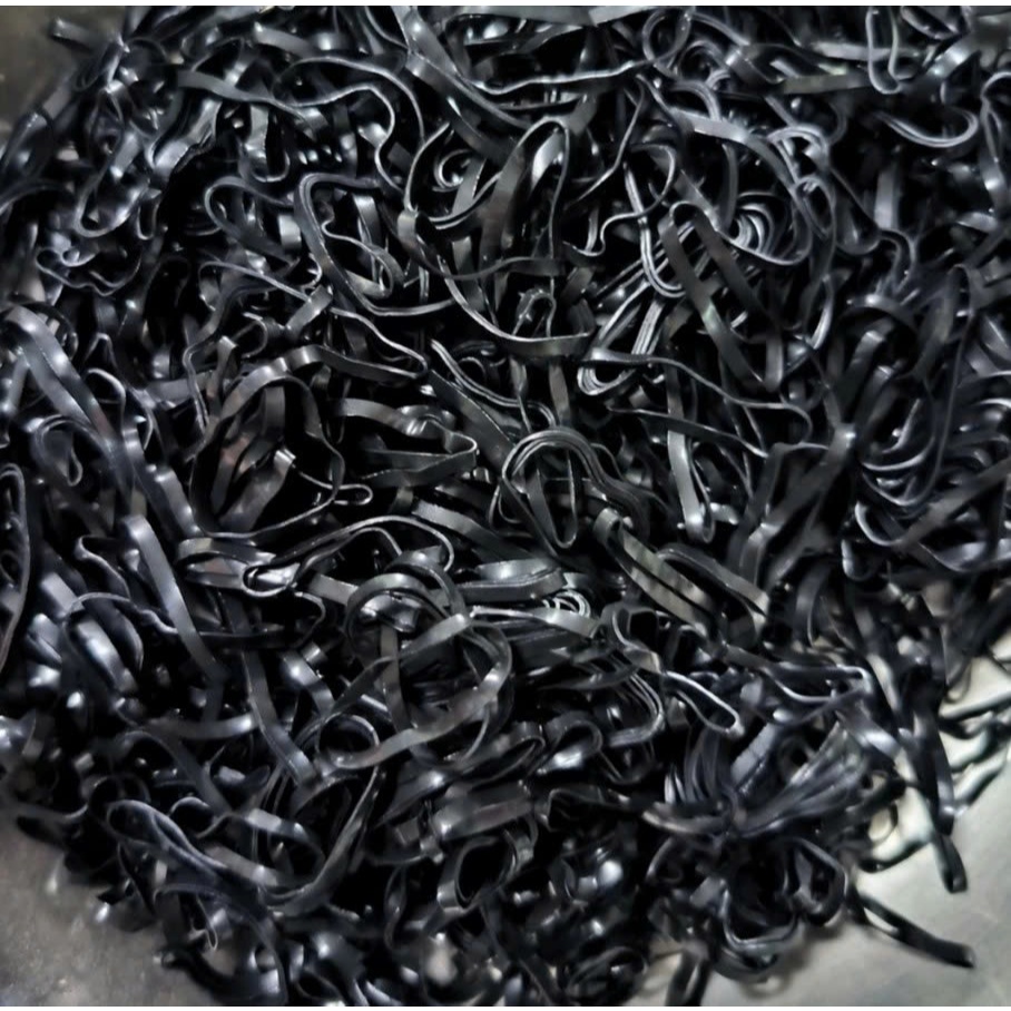 Dây thun buộc tóc đen