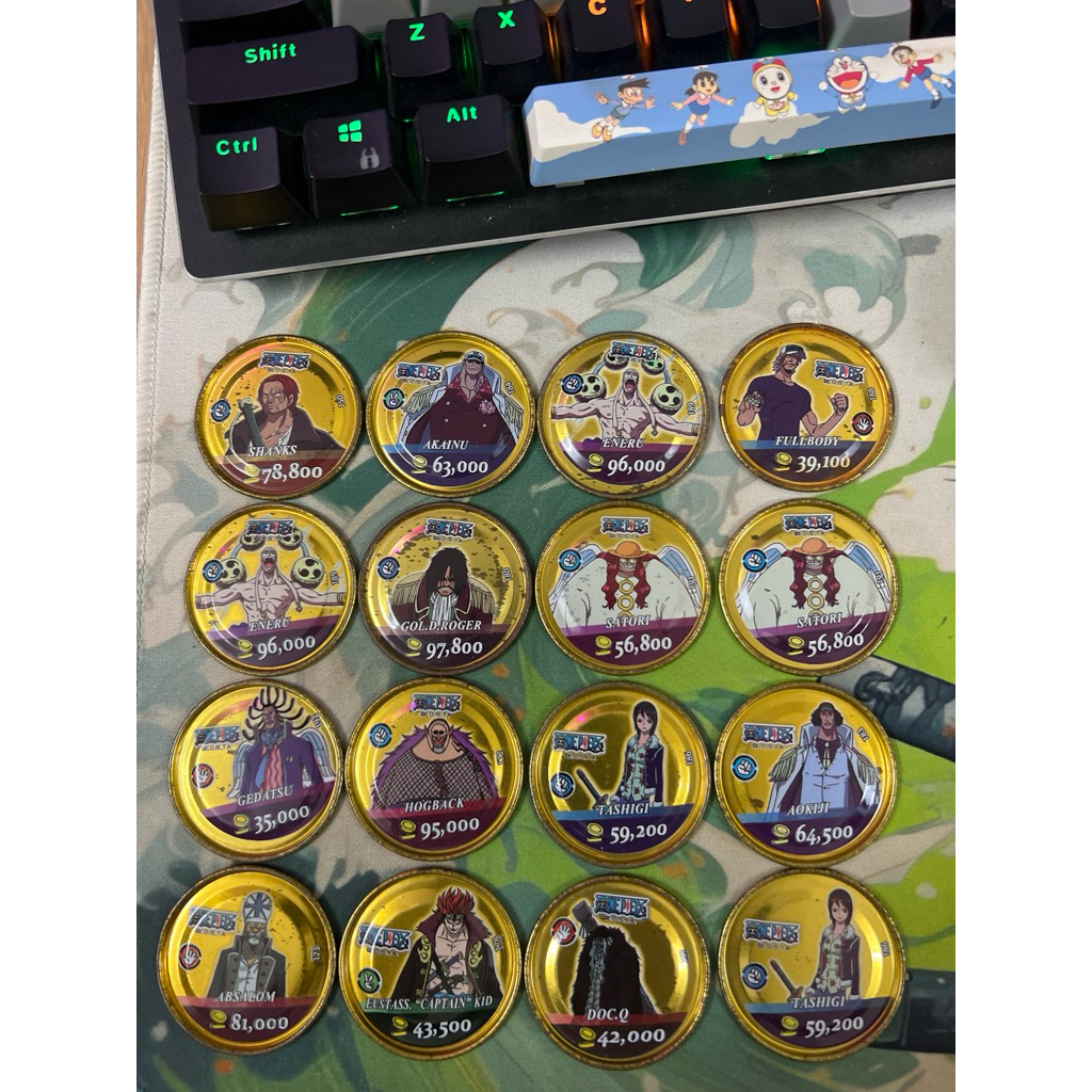 Thẻ xu One Piece Toonies sưu tầm