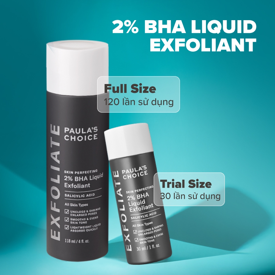 Dung dịch loại bỏ tế bào chết giảm mụn Paula's Choice Skin Perfecting 2% BHA Liquid Exfoliant 2010 | BigBuy360 - bigbuy360.vn