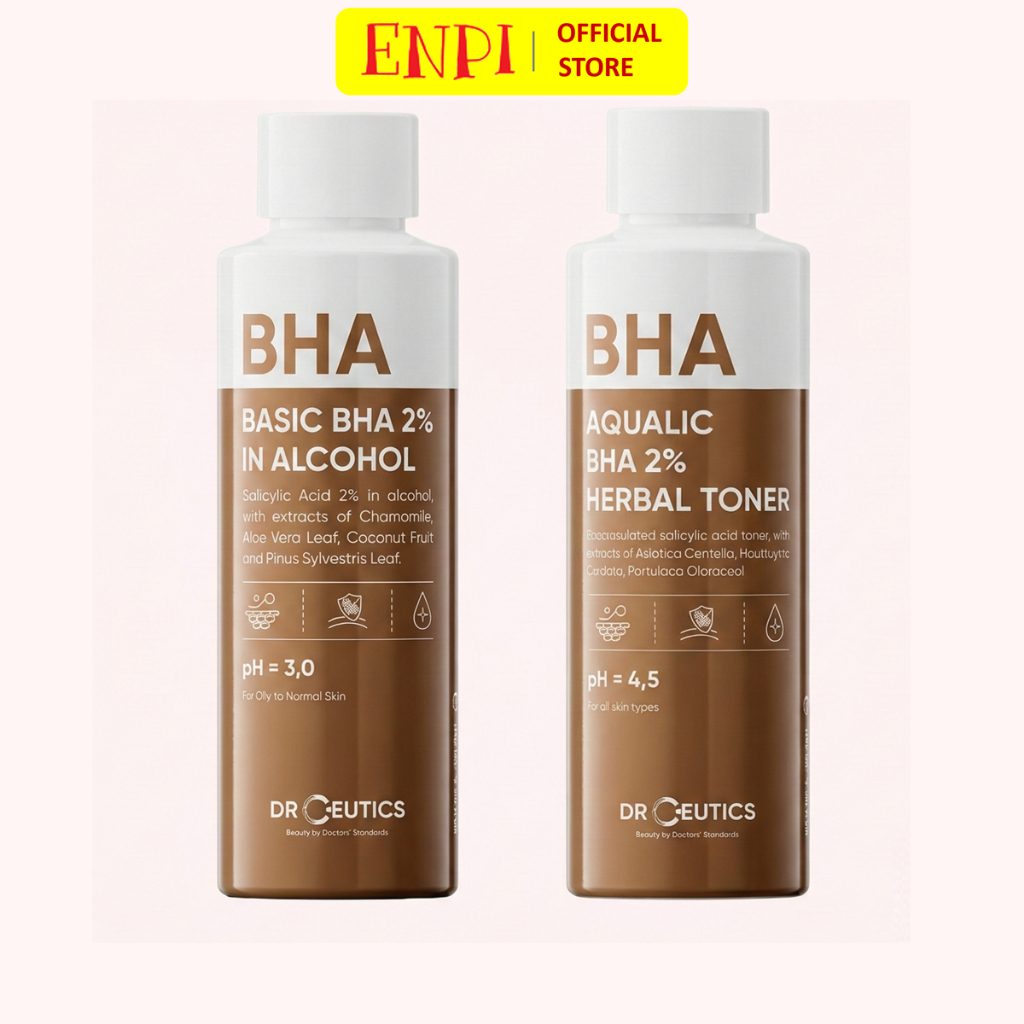 Toner tẩy da chết DrCeutics BHA 2%