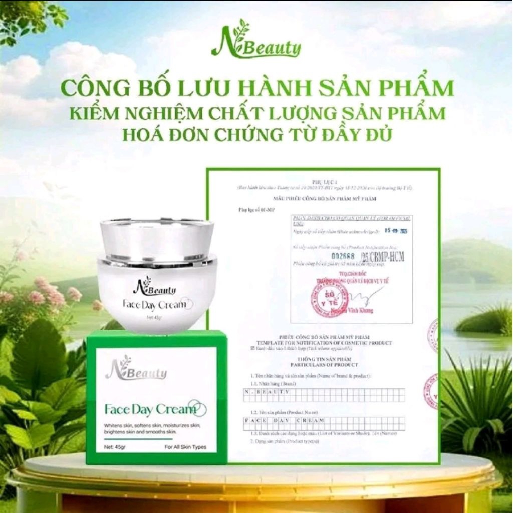 KEM DƯỠNG NGÀY _ NBEAUTY 45g