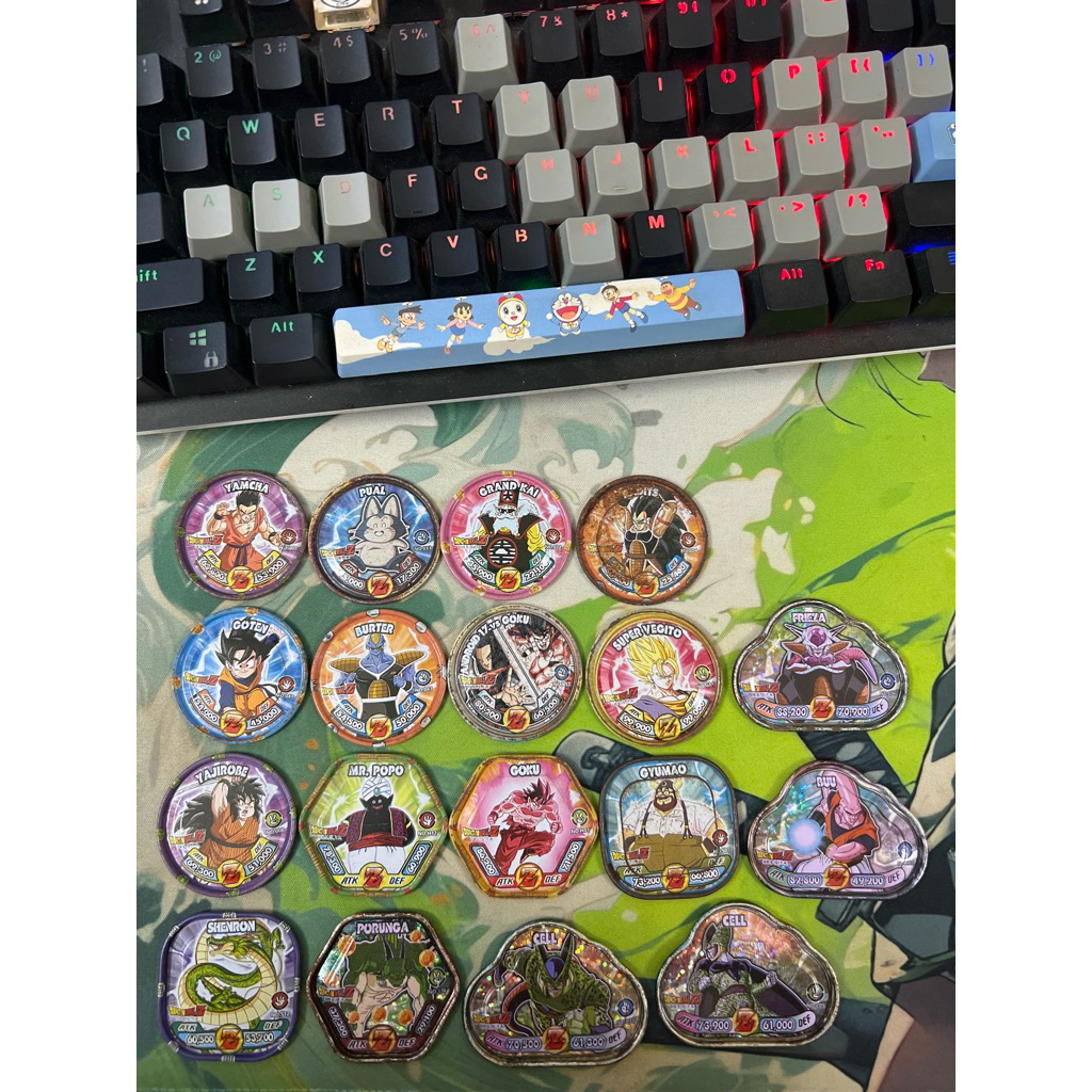 Xu Dragon Ball Vuông, tròn, lấp lánh Toonies