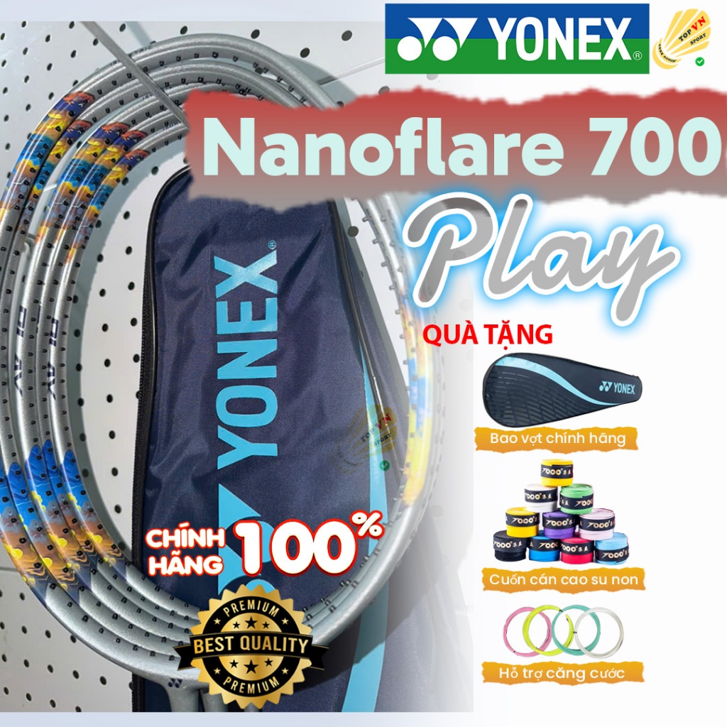 Vợt Cầu Lông Yonex Nanoflare 700 Play – Tốc Độ Nhanh, Phản Tạt Cực Gắt