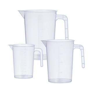 Sét 2 chiếc Ca đong chia vạch 1 lít 2 lít 3 lít