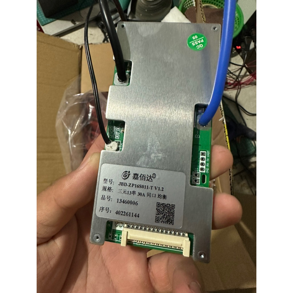 BMS xe điện JBD 48v30a hệ 13s30a