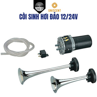 Còi Sinh Hơi/ Còi Sinh Hơi Đảo/ Kèn Sinh Hơi Đảo/ Kèn Lốc - VOXBELL Cho Xe Ô Tô, Xe Tải 110-120DB
