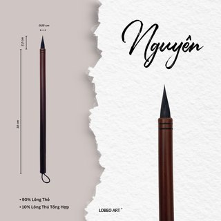 [LOBEO] Cọ vẽ thư pháp Lobeo - Nguyên