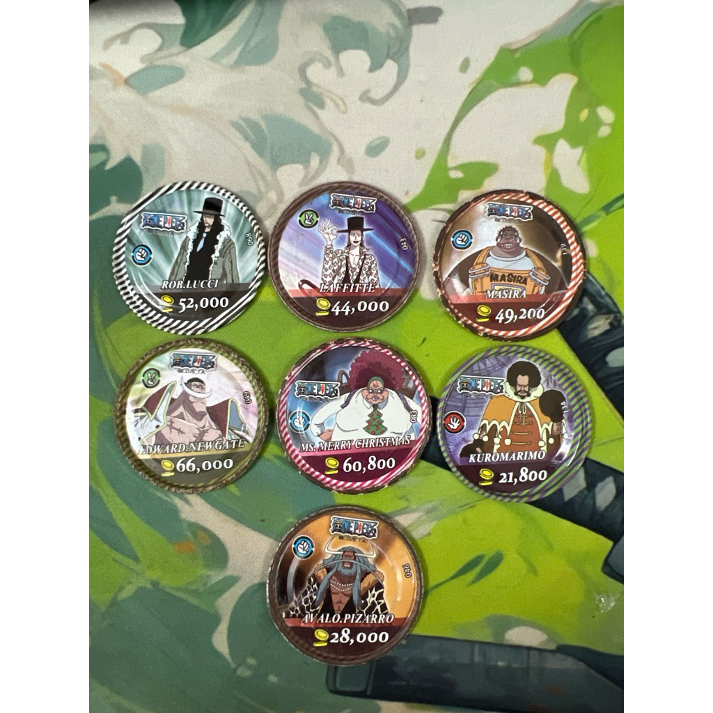 Xu màu One Piece Toonies sưu tầm