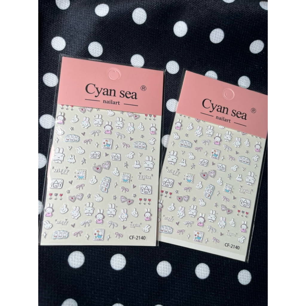 Sticker Nhãn Dán Thỏ Miffy Dễ Thương Xinh Yêu Trang Trí Phụ Kiện - ST33