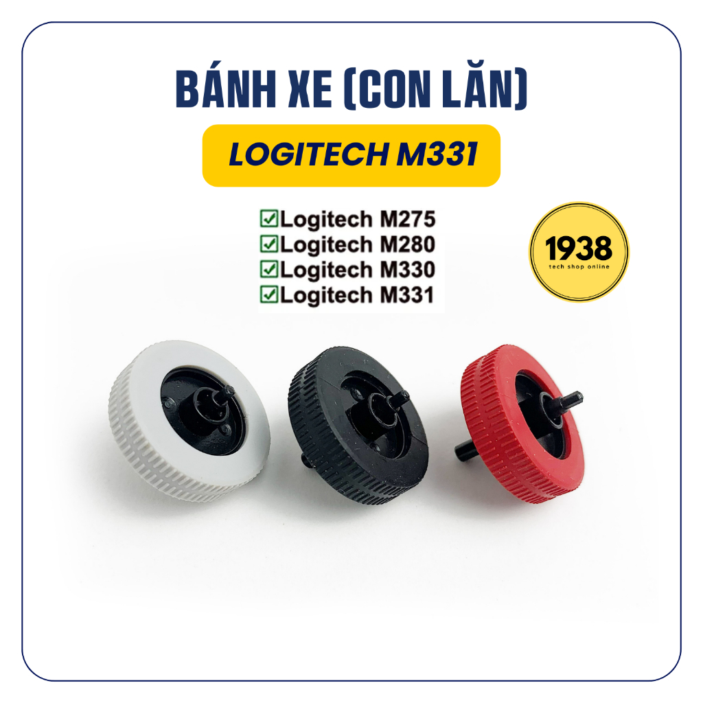 Bánh Xe Con Lăn Thay Thế Chuột Logitech M275 M280 M330 M331 - Hàng Mới 100%
