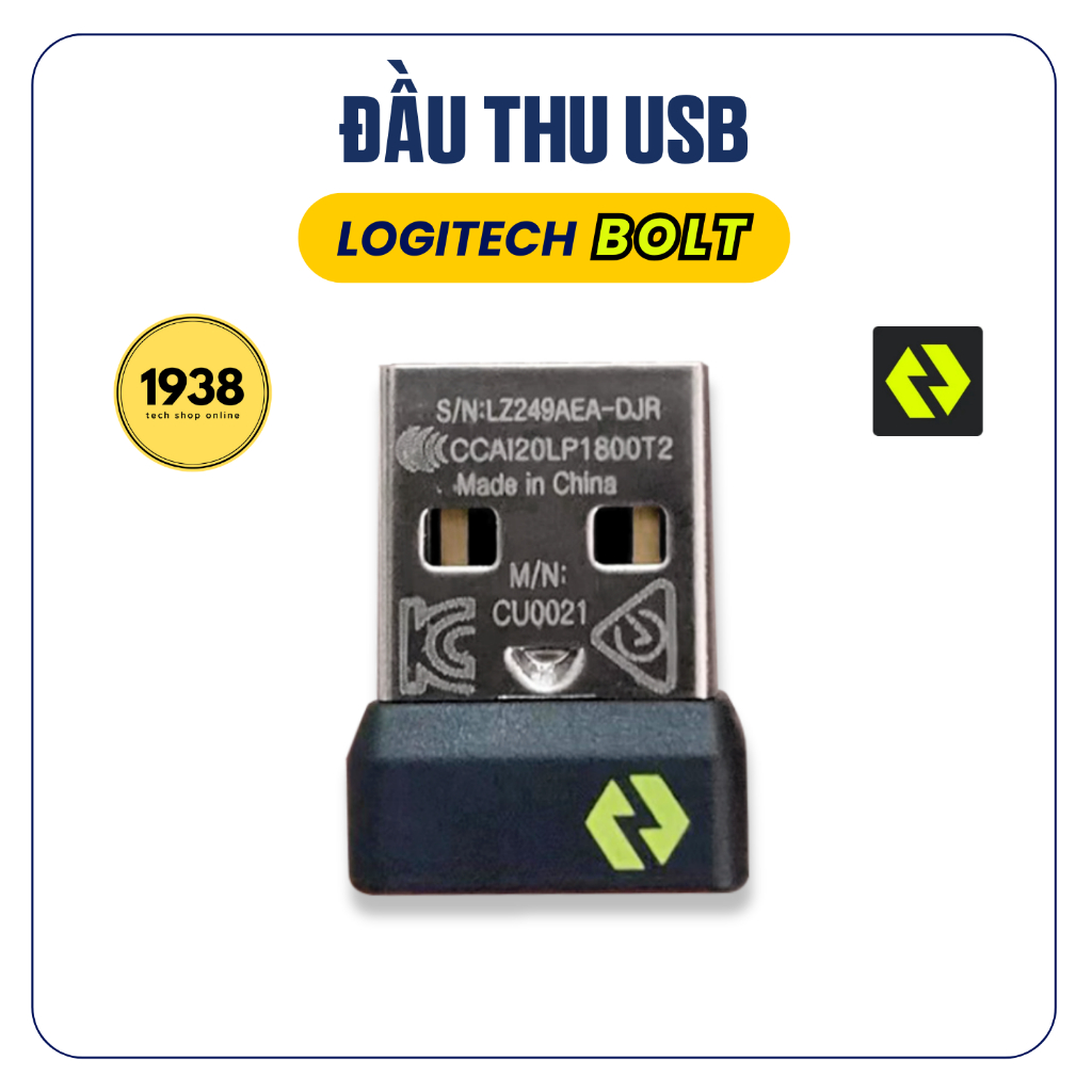 Đầu Thu USB Logitech Bolt - LOGI BOLT USB RECEIVER