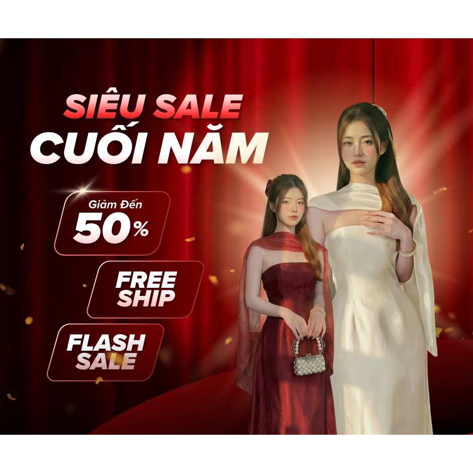 Áo dài cách tân An Nhiên | Áo dài nữ Tết kiểu dáng cúp ngực quyến rũ tôn dáng kèm quần áo dài lụa