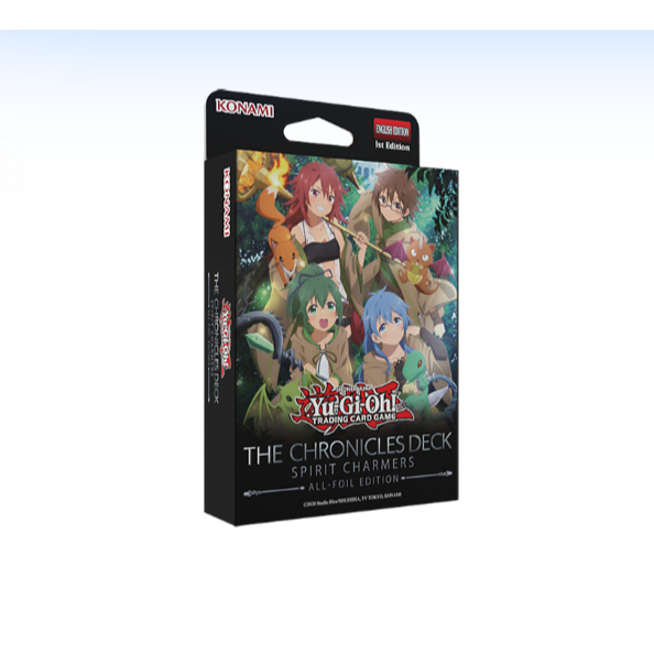YMS - [TCG-UK] - 1 Hộp Structure deck: THE CHRONICLES DECK: Spirit Charmers (All-Foil Edition)