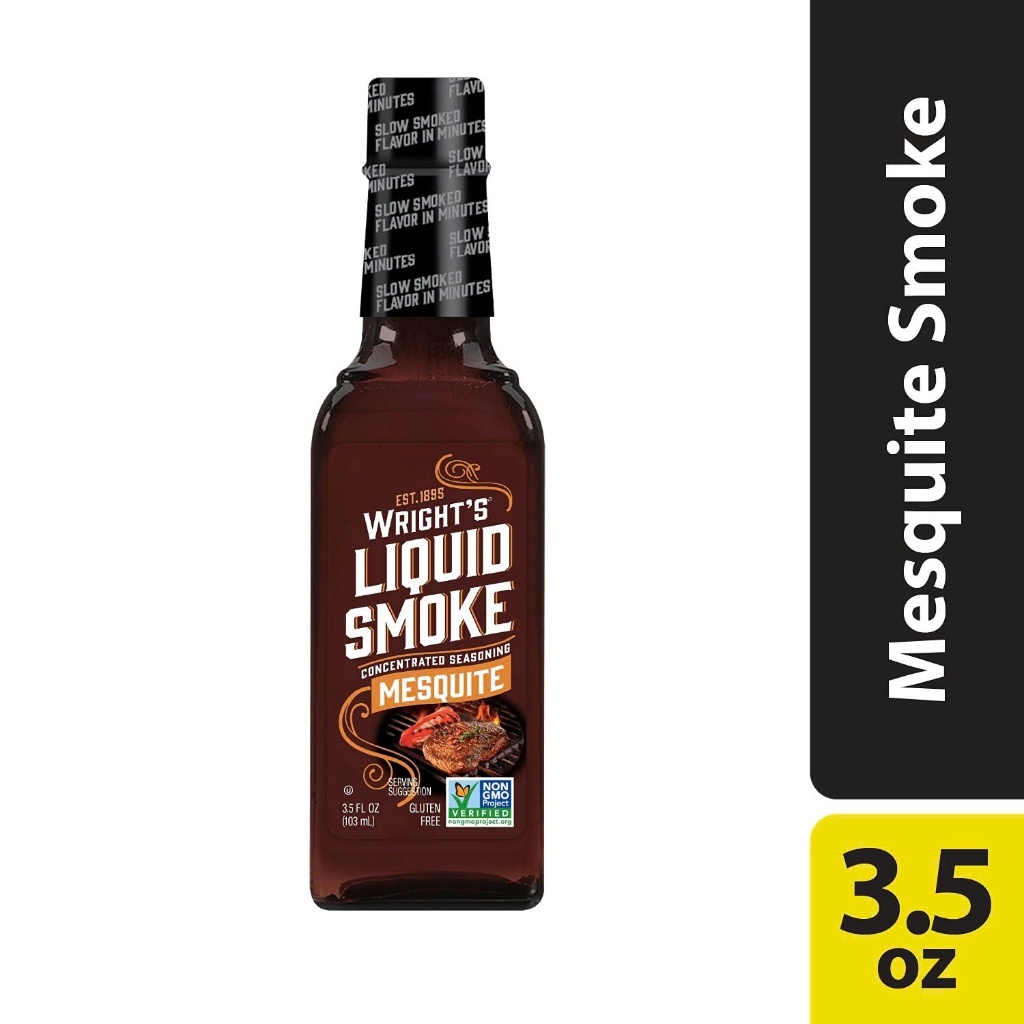 Sốt Xông Khói BBQ Wright's 103ml/ Applewood Wright's Liquid Smoke Slow Smoked Flavor In Minutes