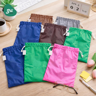 Túi Vải Dây Rút Túi Rút Đa Năng Vải Trượt Nước Chống Thấm Chống Dơ 3II HOME Bảo Quản Đồ Dùng Cá Nhân