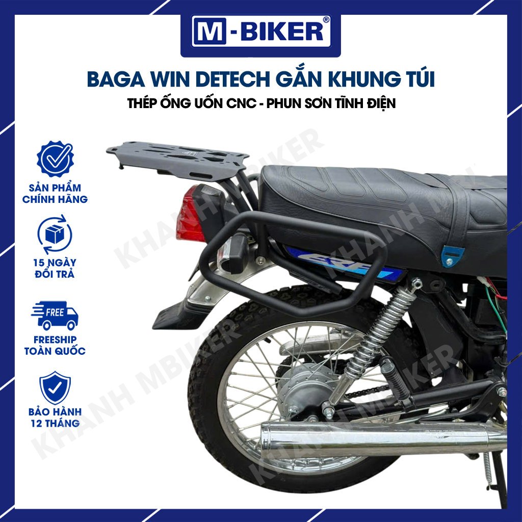 Baga khung túi Win detech, khung treo túi win Detech chất liệu thép, sơn tĩnh điện