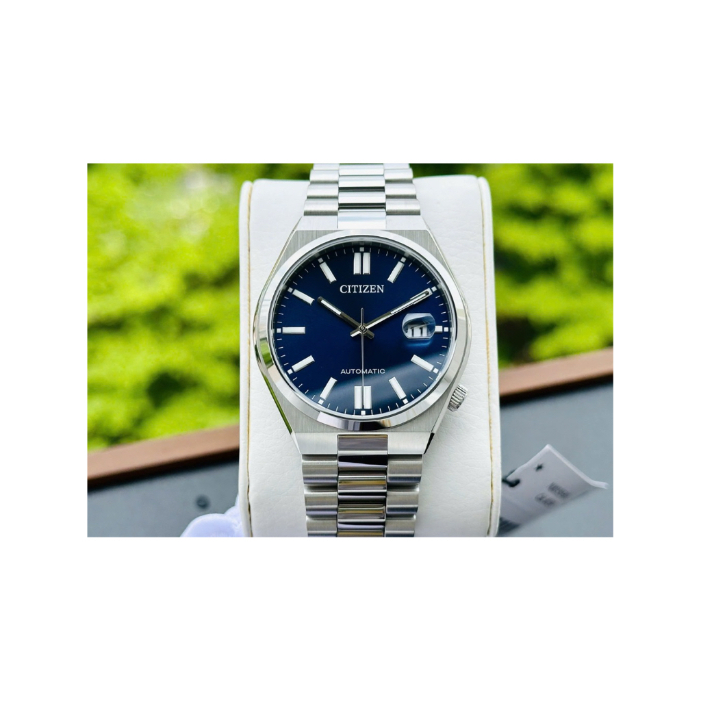Đồng Hồ Nam Citizen Tsuyosa NJ0150-81L Sapphire Automatic 40mm Blue Dial