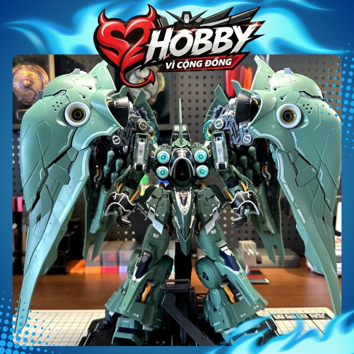 [CÓ SẴN] Mô hình lắp ghép tích hợp LED 1/100 NZ-666 Kshatriya – Axis Model Works/Solomon ( Có đi kèm