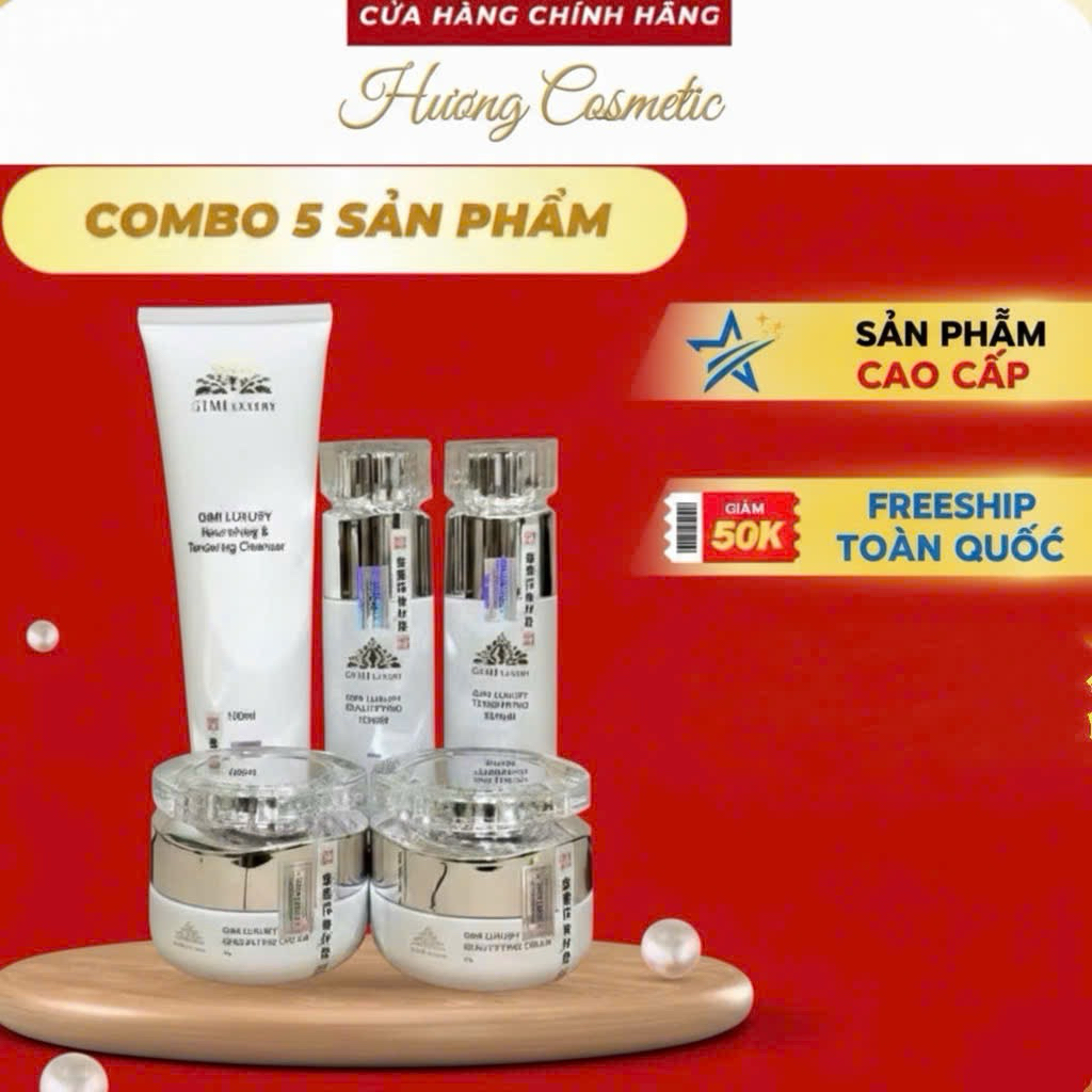 ( Chính hãng % ) Bộ Mỹ Phẩm GIMI Luxury Hàn Quốc {Không Vỏ Hộp}
