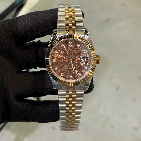 Fullbox Rolex datejust size 41mm Nam Nữ - Phiên Bản Tinh Chỉnh Dây 2 Mắt. RVW