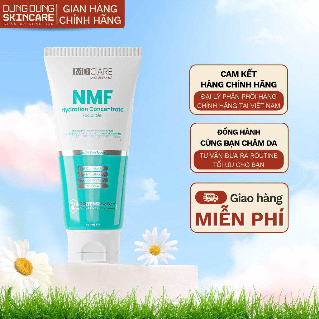 Gel Kiểm Soát Dầu MDCare NMF Hydration Concentrate Facial Gel 50ml