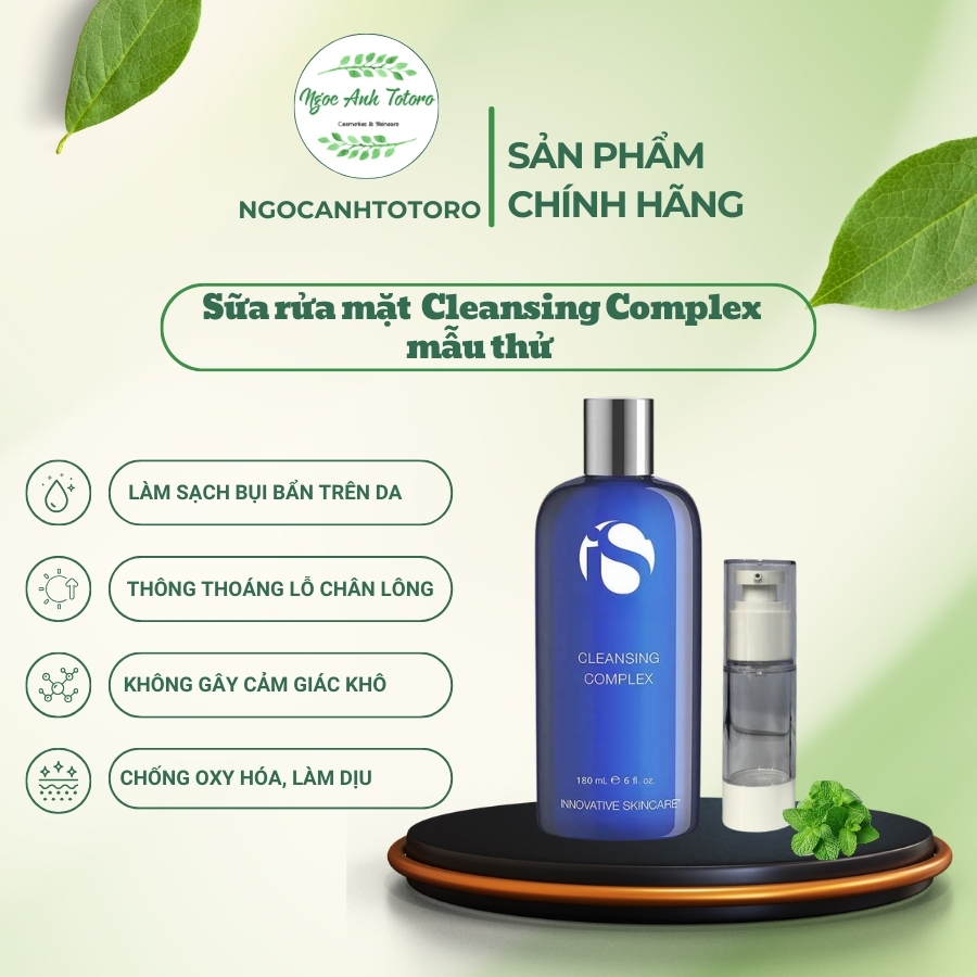 Sữa rửa mặt iS Clinical Cleansing Complex