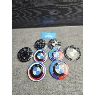 Logo trước hoặc sau BMW mẫu mới kích thước 72mm, 81mm - (Giá 1 cái)