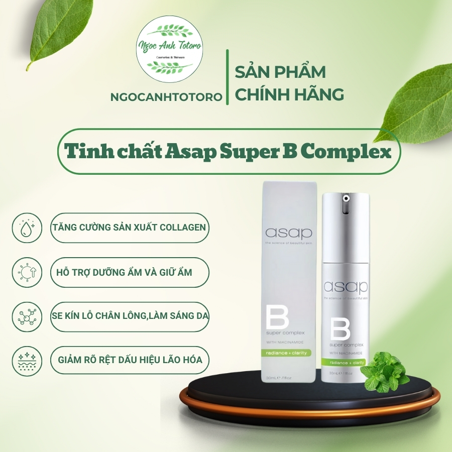 Tinh chất Asap Super B Complex 30ml
