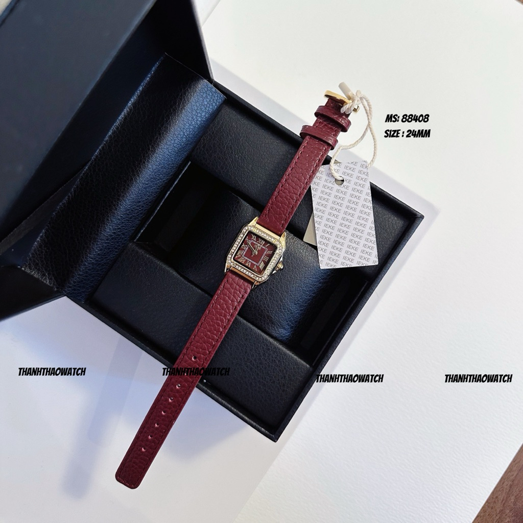 Đồng Hồ Nữ Dây Da Chính Hãng Nội Địa THANHTHAO WATCH IEKE 88408