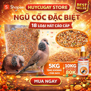 Thức ăn Chim Cu Gáy Siêu rẻ Chất Lượng Uy Tín Hạt Ngũ Cốc VIP Hút Chân Không (1kg)