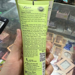 Gel dưỡng da tay Lana