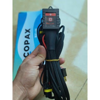 Rơ le khiển đèn lấy lệnh pha dạng cơ và điện tử. dây giật xenon, chân h4 - h11 - h7 - 9005