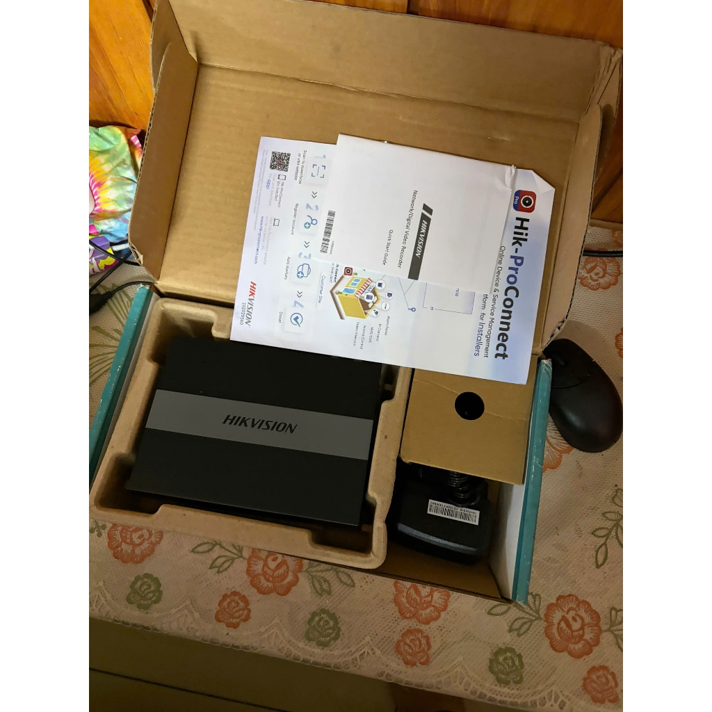 🔴 [THANH LÝ HÀNG CHƯA QUA SỬ DỤNG CÒN BÀO HÀNH CHÍNH HÃNG] Đầu Ghi Hình eDVR 4 Kênh HIKVISION DS-E04