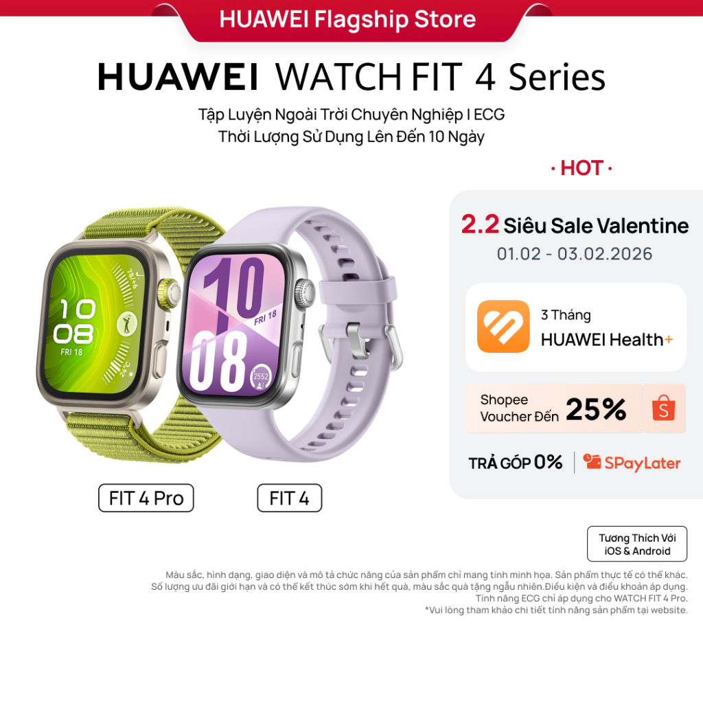[LIVESTREAM] Đồng Hồ Thông Minh HUAWEI WATCH FIT 4 Series | Mỏng Nhẹ | Thể Thao & Sức Khỏe Lên Đến 1