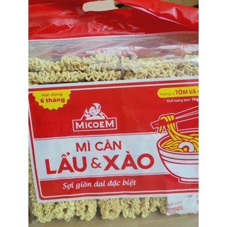 Mì tôm cân Micoem Lẩu và xào sợi giòn dai đặc biệt