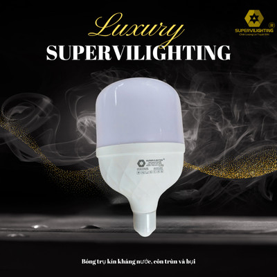 Bóng đèn led chiếu sáng ngoài trời tiết kiệm điện Supervilighting CS 10 30w 50w Mã buldtru BH 12T