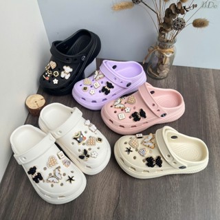 Dép sandal bé gái, dép sục chất eva siêu nhẹ thời trang cho bé đế chống trơn trượt ( 317 gấu bướm)