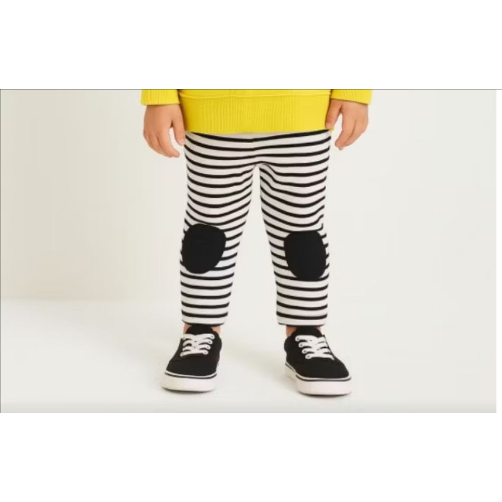 Sz 110- Quần legging cotton dày vá gối Agabang