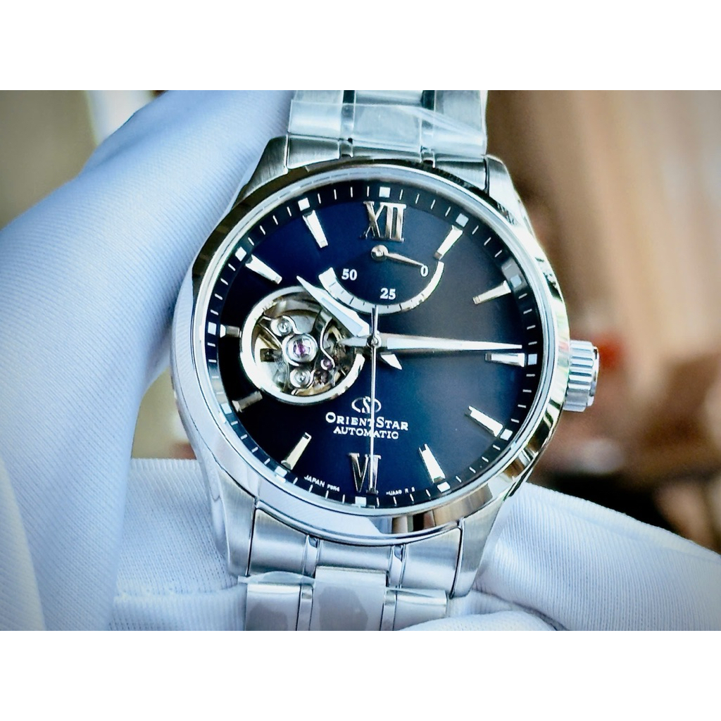 Đồng Hồ Nam Orient Star RE-AT0001L00B Automatic Size 39 Blue Dial Sapphire