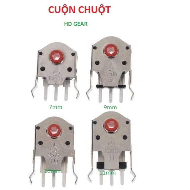 Nút cuộn Kailh 10mm Scroll Encoder G102-G203 Logitech