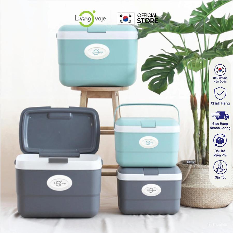Thùng Đá Giữ Nhiệt Living Ovoje 9L & 21L - Thùng Giữ Nhiệt Camping, Phong Cách Hàn Quốc