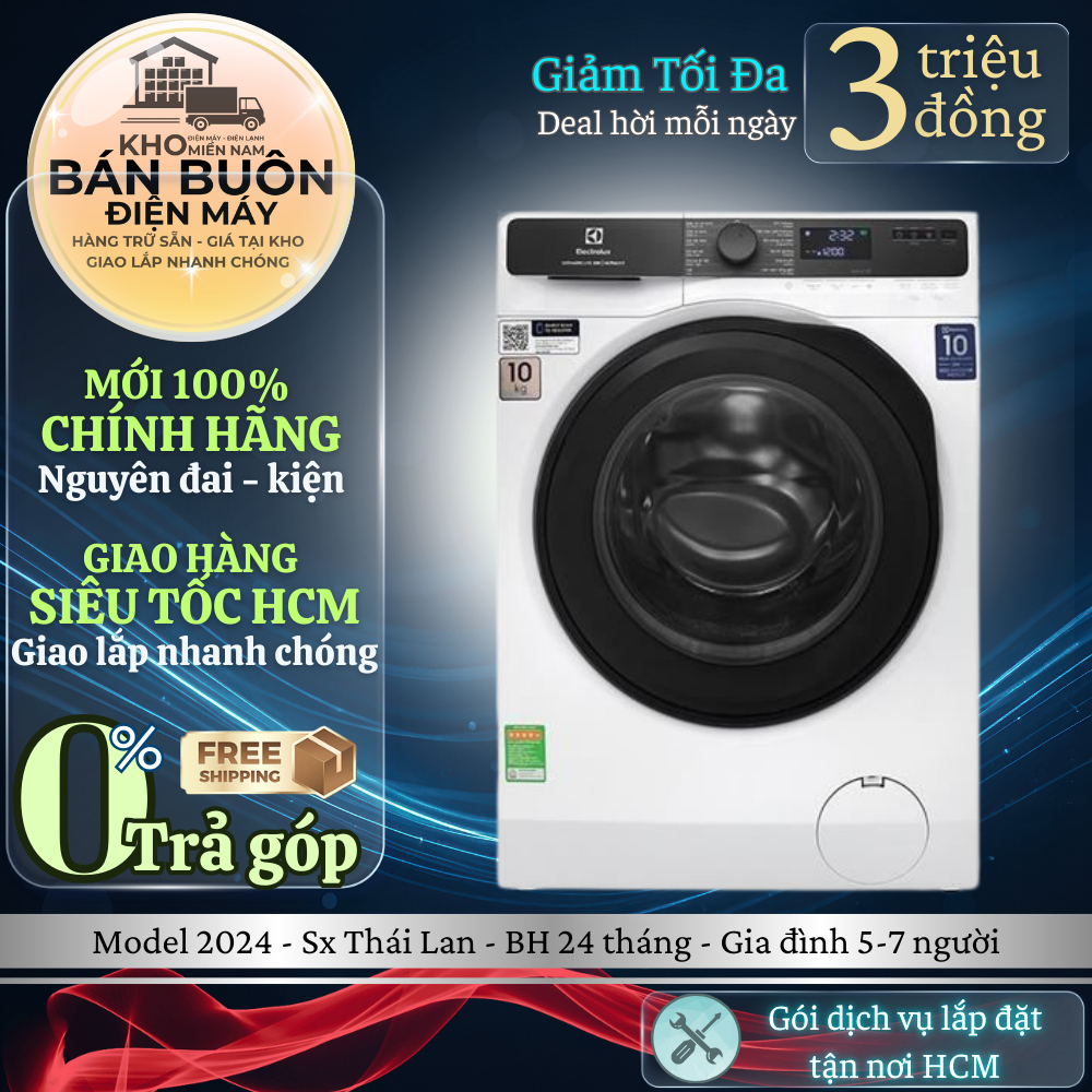 10kg EWF1023P5WC | 9kg EWF9023P5WC Máy Giặt Electrolux UltimateCare 500 Inverter